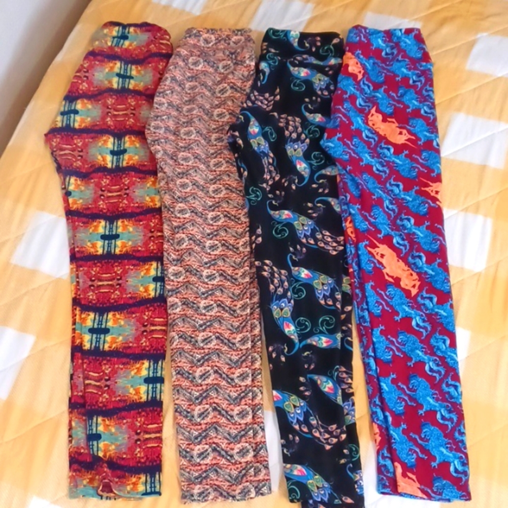 4 pair Lularoe leggings